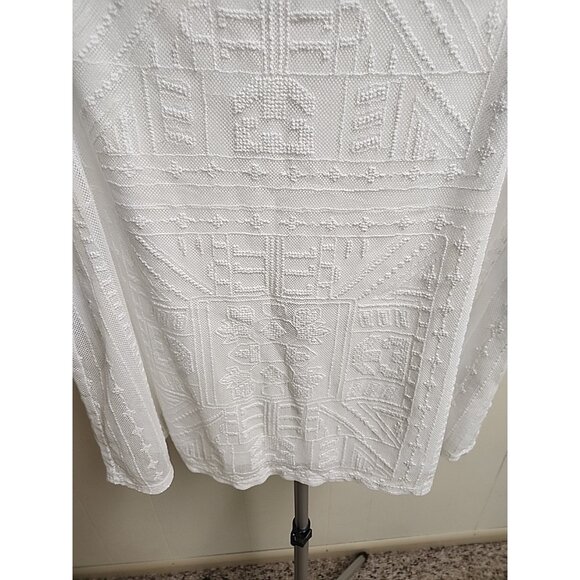 Lauren Ralph Lauren Active Boho Aztec Geometric Knit Tunic  lined Tank Top Sz L - Picture 4 of 8